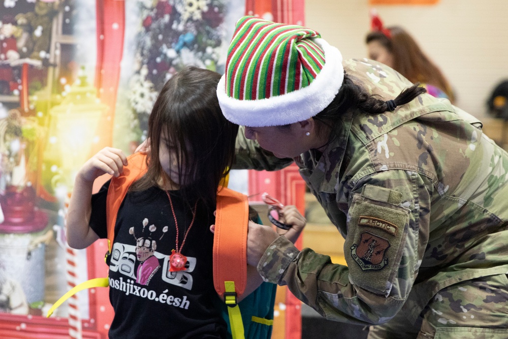 AKNG brings Christmas cheer to Yakutat, Op Santa 2024