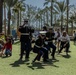 1st MARDIV Band performs at Downtown Disney during Toys for Tots drive