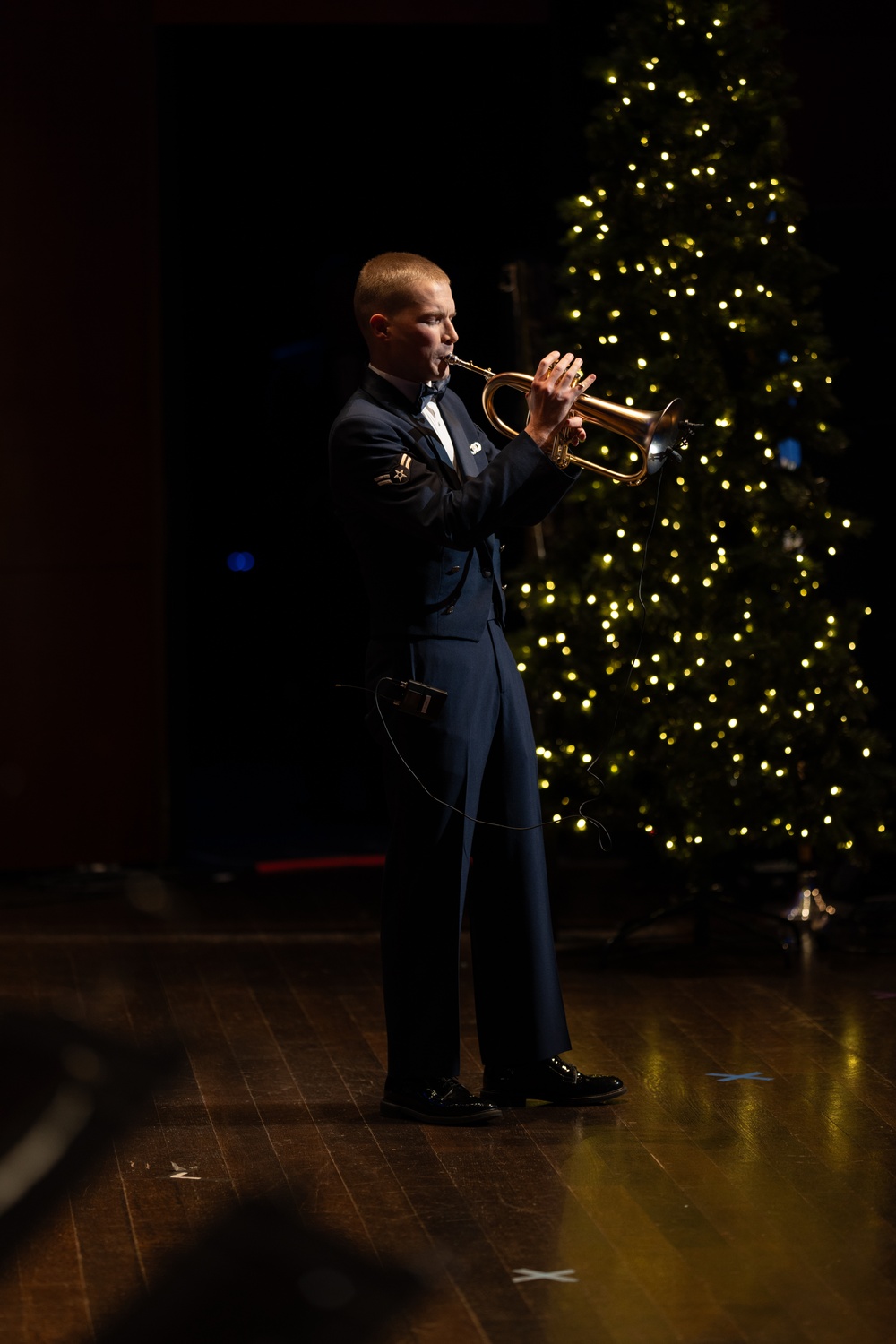 United States Air Force Band of the West performs Holiday in Blue at the Tobin