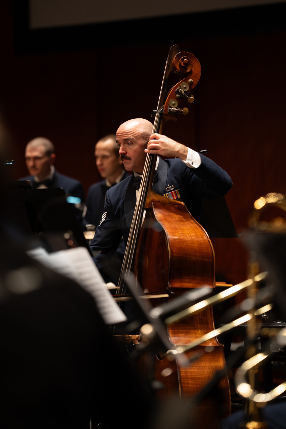 United States Air Force Band of the West performs Holiday in Blue at the Tobin