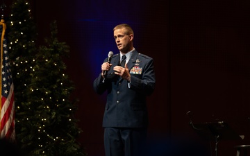 United States Air Force Band of the West performs Holiday in Blue at the Tobin