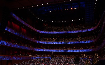 United States Air Force Band of the West performs Holiday in Blue at the Tobin