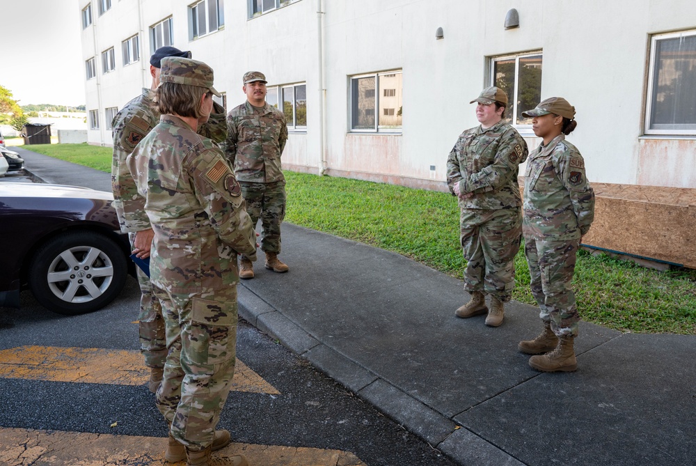 PACAF command chief visits Kadena