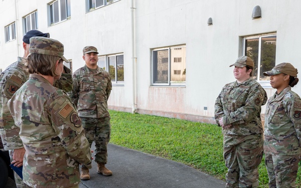PACAF command chief visits Kadena