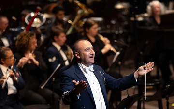 United States Air Force Band of the West performs Holiday in Blue at the Tobin