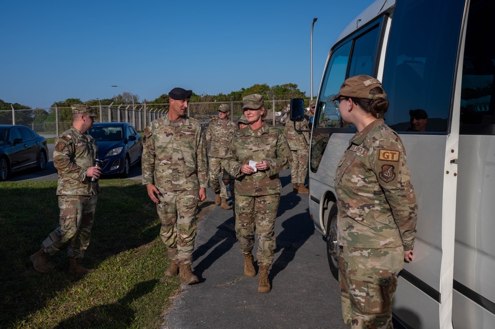 PACAF command chief visits Kadena