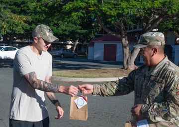 Joint Base Pearl Harbor-Hickam cookie caper delivers cookies to Airmen