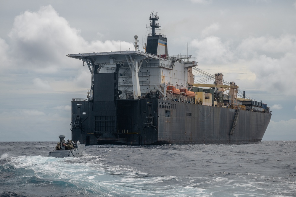 U.S. Navy SEALs Train with Coast Guard MSRT in VBSS Training