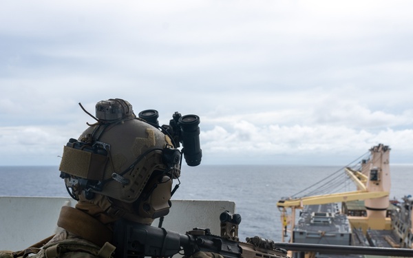 U.S. Navy SEALs Train with Coast Guard MSRT in VBSS Training