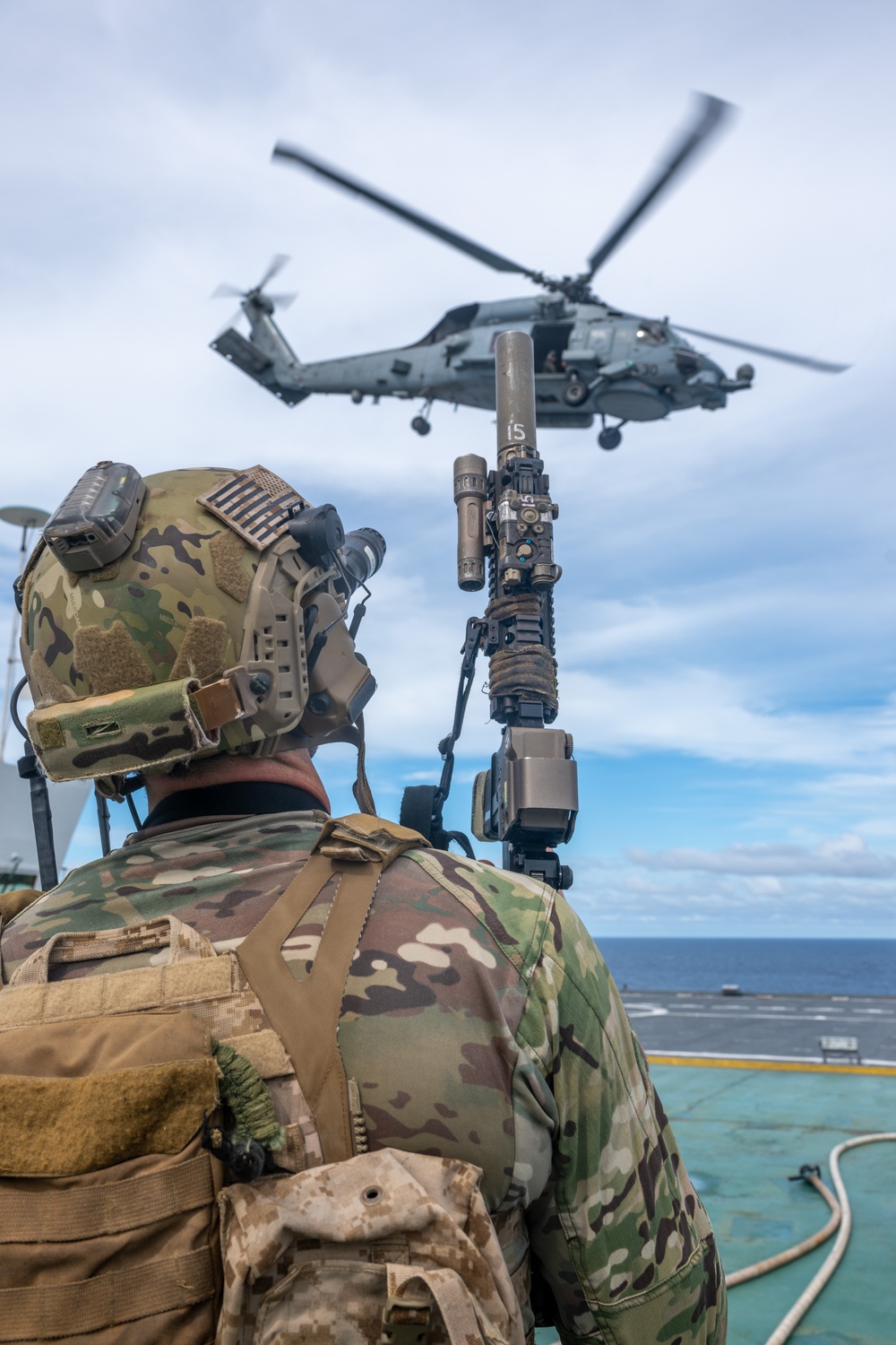 U.S. Navy SEALs Train with Coast Guard MSRT in VBSS Training