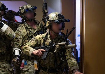 U.S. Navy SEALs Train with Coast Guard MSRT in VBSS Training