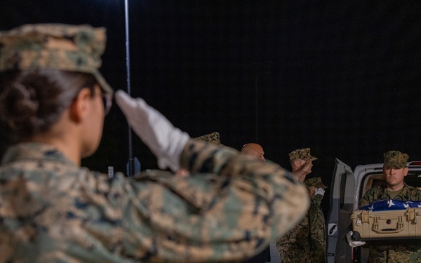 DPAA Conducts an Honorable Carry