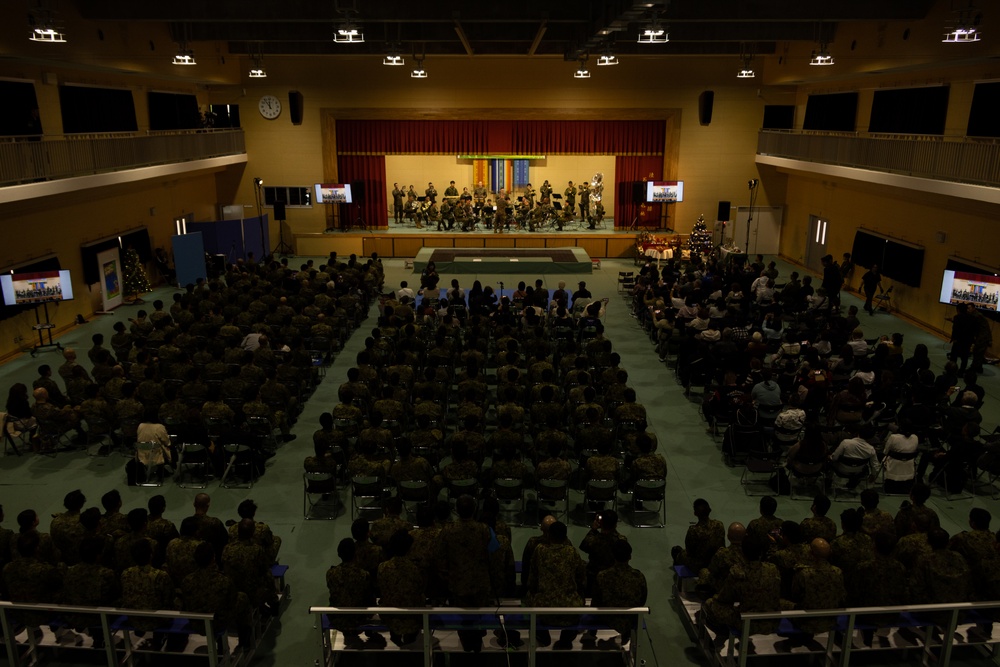 III Marine Expeditionary Force Band Performs At Camp Ishigaki For The First Time