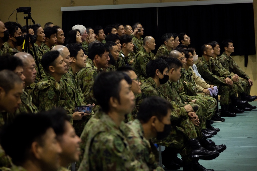 III Marine Expeditionary Force Band Performs At Camp Ishigaki For The First Time