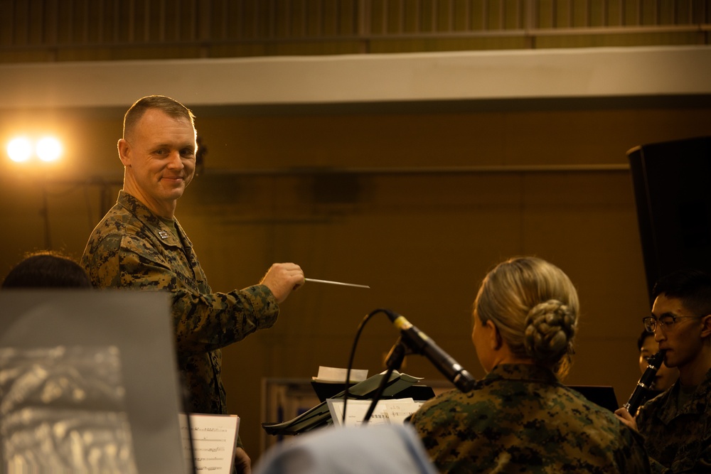 III Marine Expeditionary Force Band Performs At Camp Ishigaki For The First Time