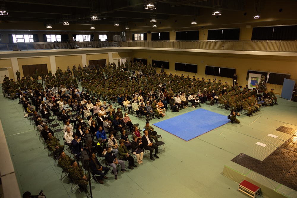 III Marine Expeditionary Force Band Performs At Camp Ishigaki For The First Time