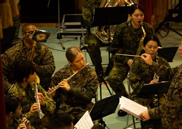 III Marine Expeditionary Force Band Performs At Camp Ishigaki For The First Time