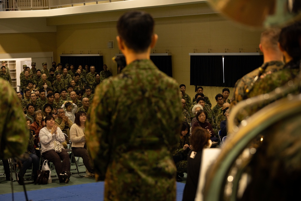 III Marine Expeditionary Force Band Performs At Camp Ishigaki For The First Time