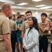 JRM Leadership Meets with JROTC at Guam High School