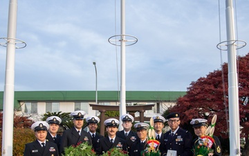 CFAS and JMSDF Wreath/Kadomatsu Exchange 2024