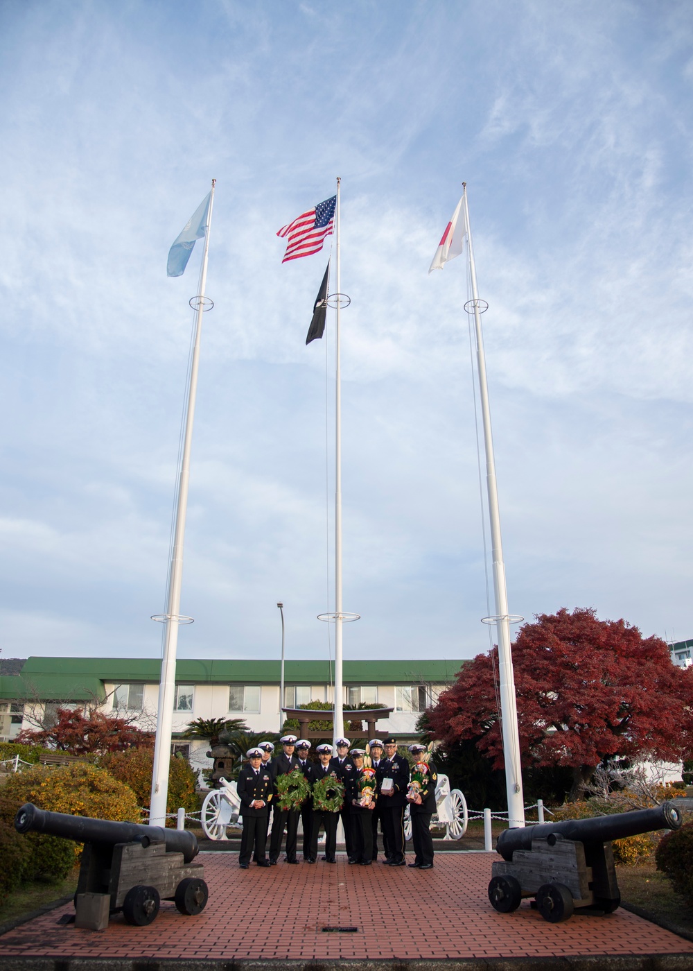 CFAS and JMSDF Wreath/Kadomatsu Exchange 2024