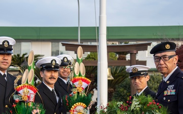 CFAS and JMSDF Wreath/Kadomatsu Exchange 2024