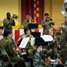 III Marine Expeditionary Force And Japan Ground Self-Defence Force Band Perform Together At Camp Yonaguni