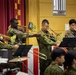 III Marine Expeditionary Force And Japan Ground Self-Defence Force Band Perform Together At Camp Yonaguni