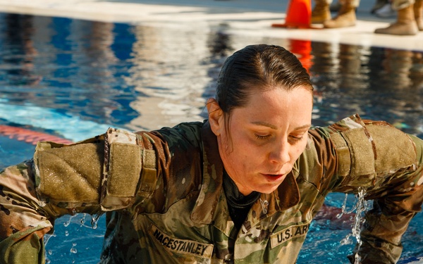 Soldiers compete in German Armed Forces Proficiency Badge competition