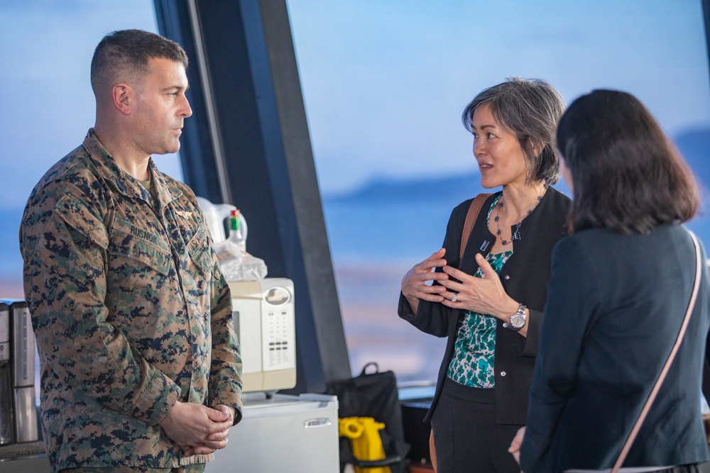 U.S. Embassy Tokyo’s Political-Military Affairs counselor visits MCAS Iwakuni