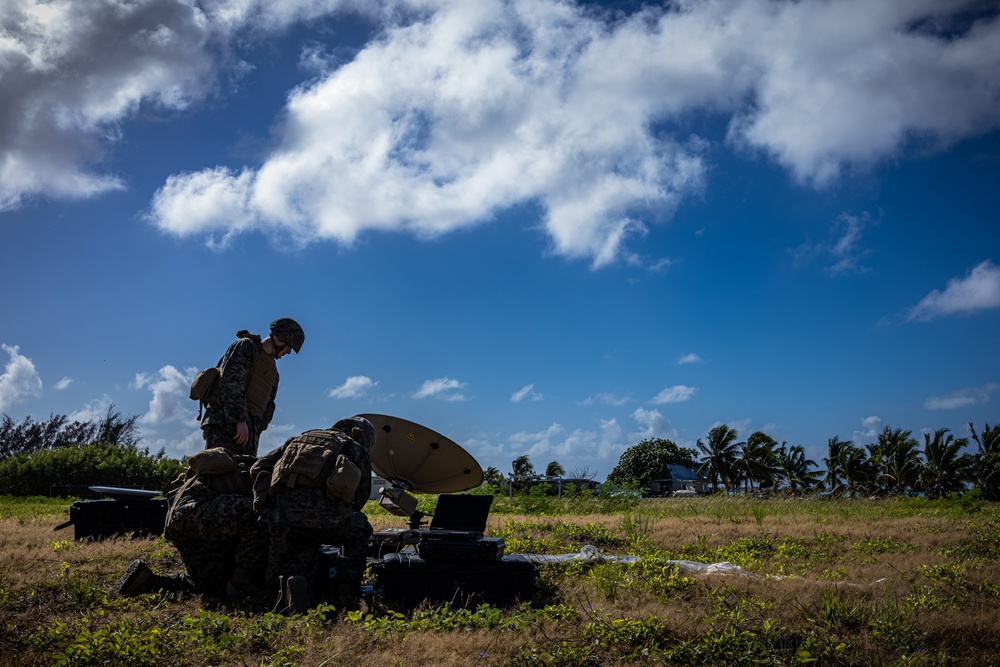 12th LAAB Rehearses a Long-Range Tactical Air Surveillance Raid on Wake Island