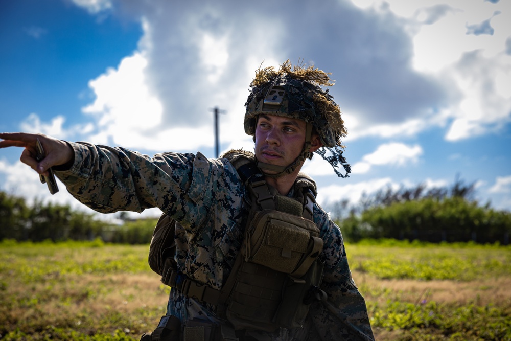 12th LAAB Rehearses a Long-Range Tactical Air Surveillance Raid on Wake Island