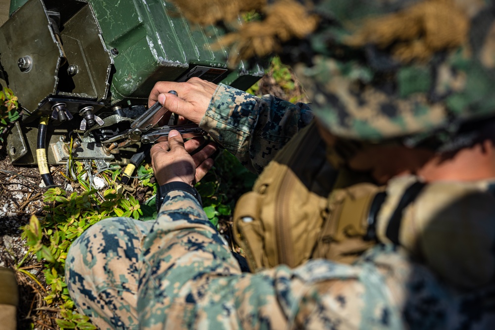 12th LAAB Rehearses a Long-Range Tactical Air Surveillance Raid on Wake Island