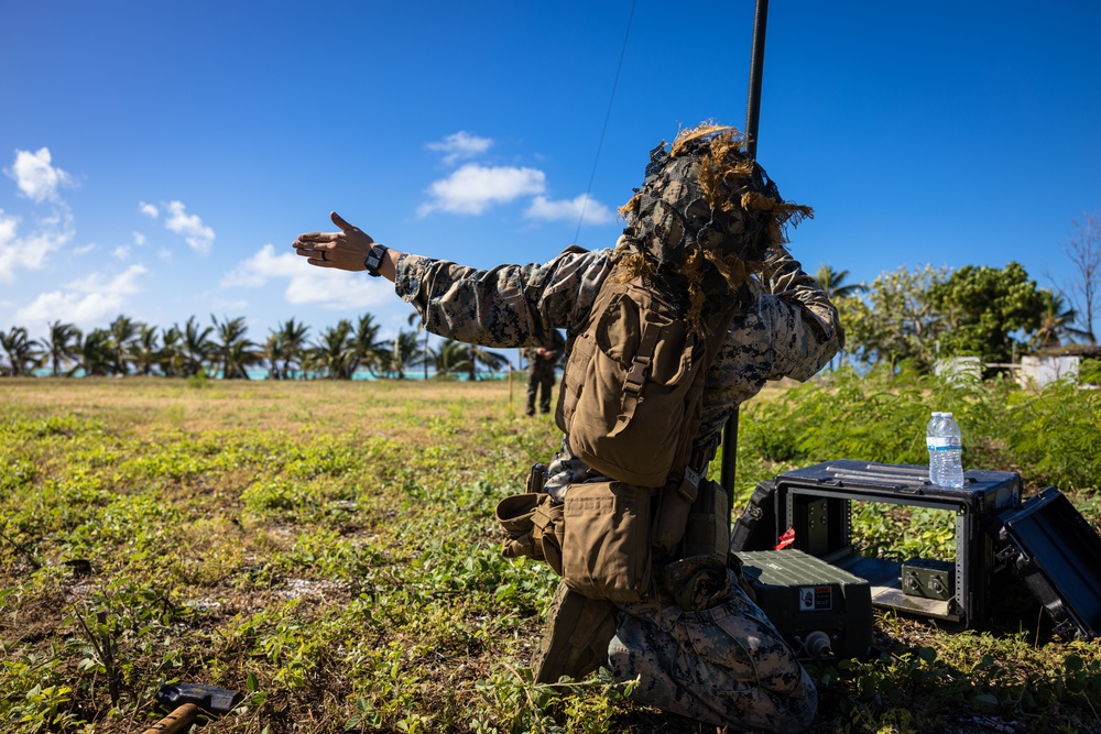 12th LAAB Rehearses a Long-Range Tactical Air Surveillance Raid on Wake Island