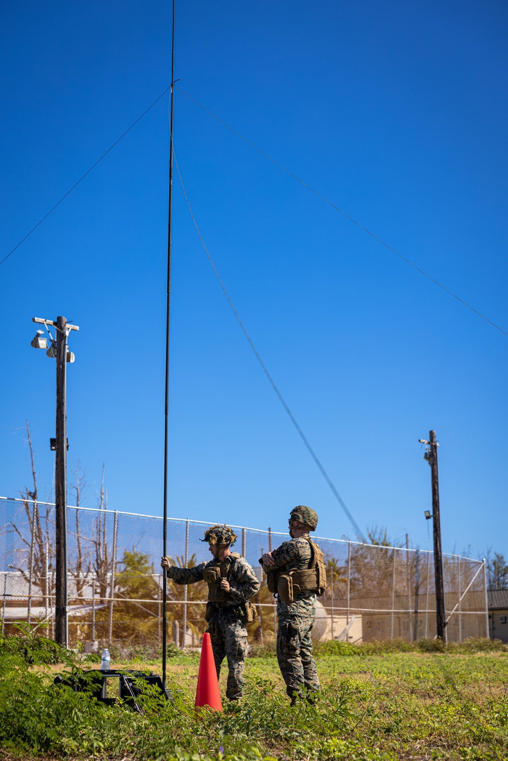 12th LAAB Rehearses a Long-Range Tactical Air Surveillance Raid on Wake Island