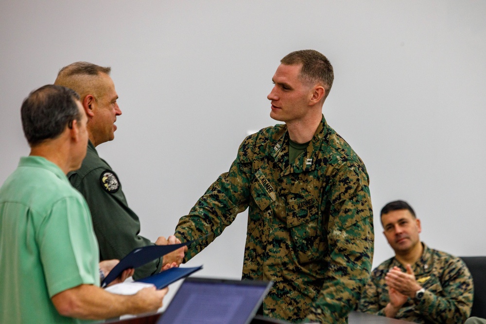 MCAS Iwakuni holds its first Blended Expeditionary War School Graduation