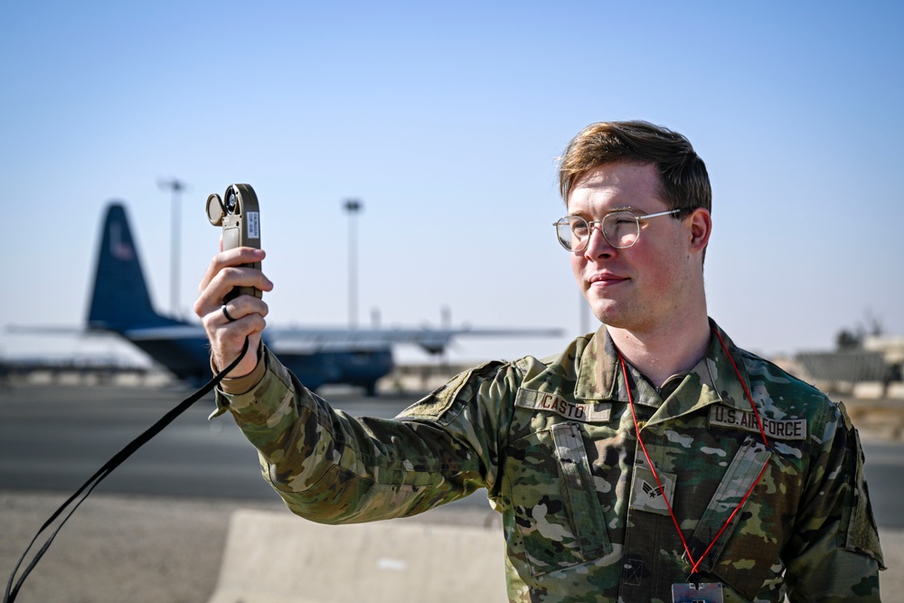 386th EOSS Weather Flight enhances operational readiness