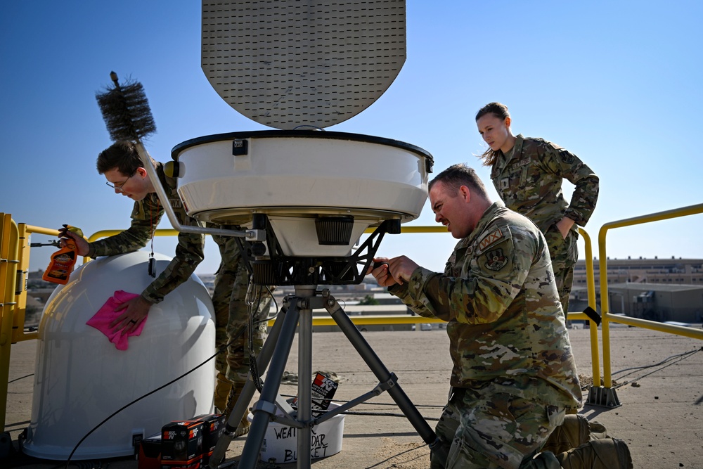 386th EOSS Weather Flight enhances operational readiness