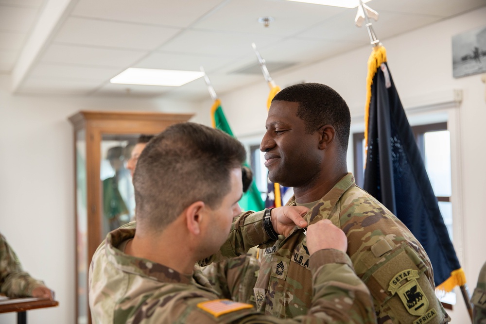 U.S. Army Space Badge Pinning Ceremony