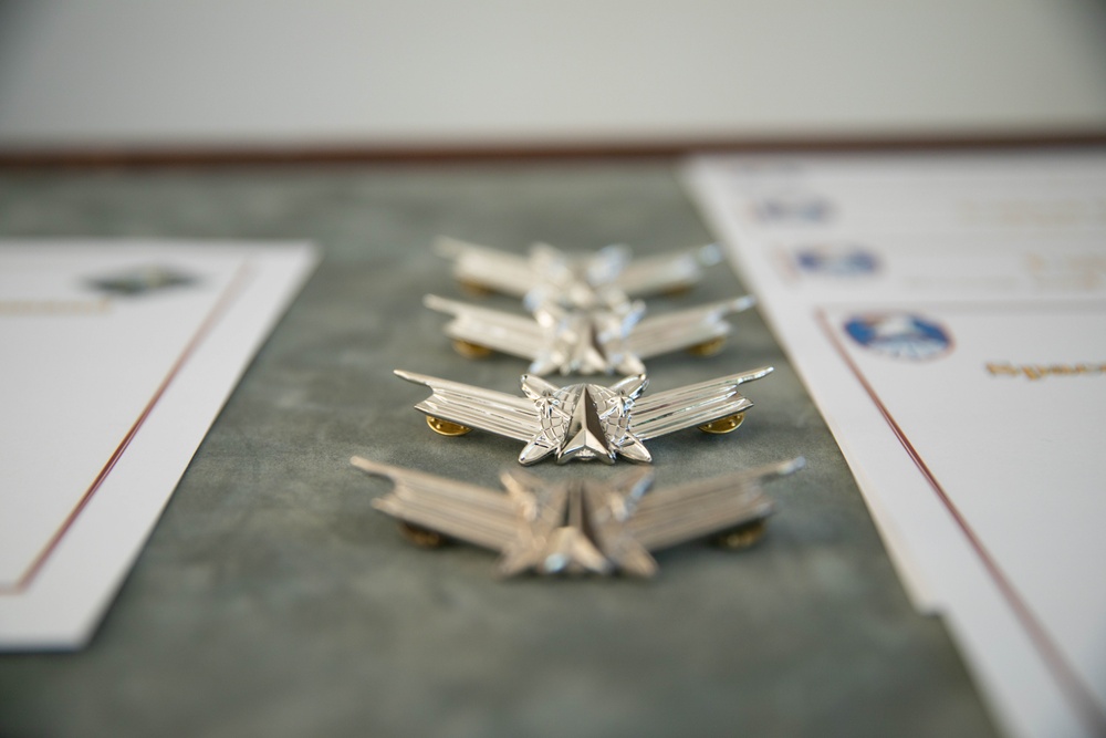 U.S. Army Space Badge Pinning Ceremony