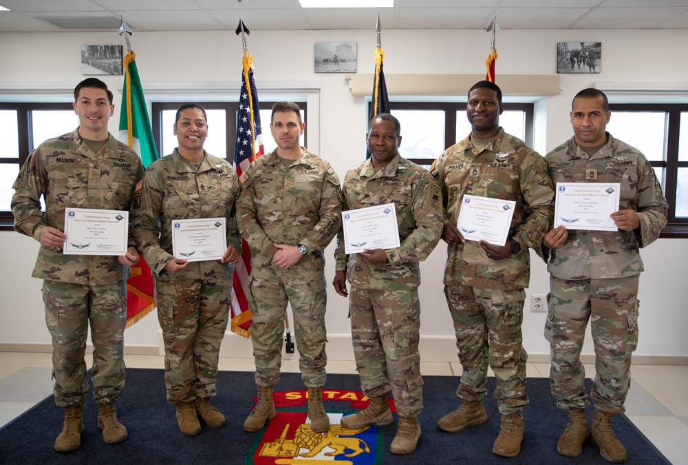 U.S. Army Space Badge Pinning Ceremony