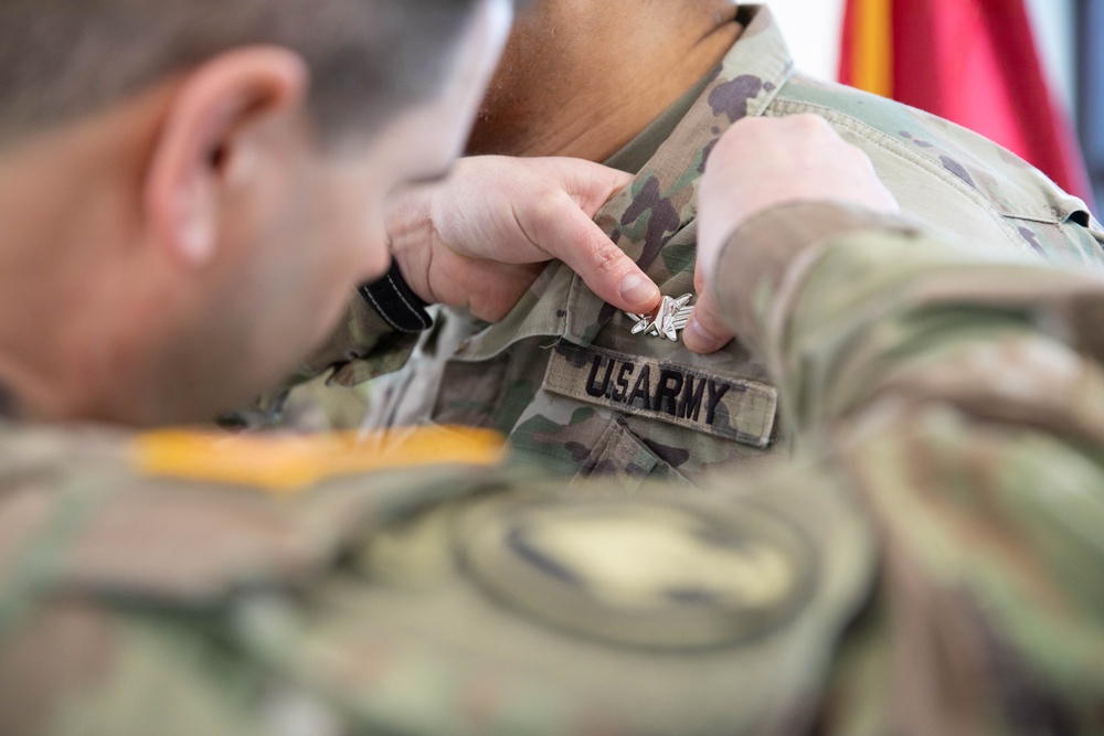 U.S. Army Space Badge Pinning Ceremony