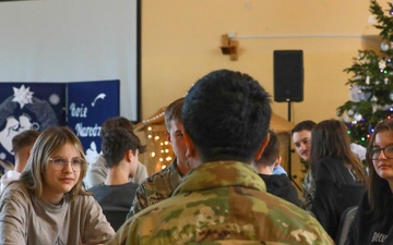 U.S. Soldiers Forge Meaningful Connections with Polish Students Through Language Exchange