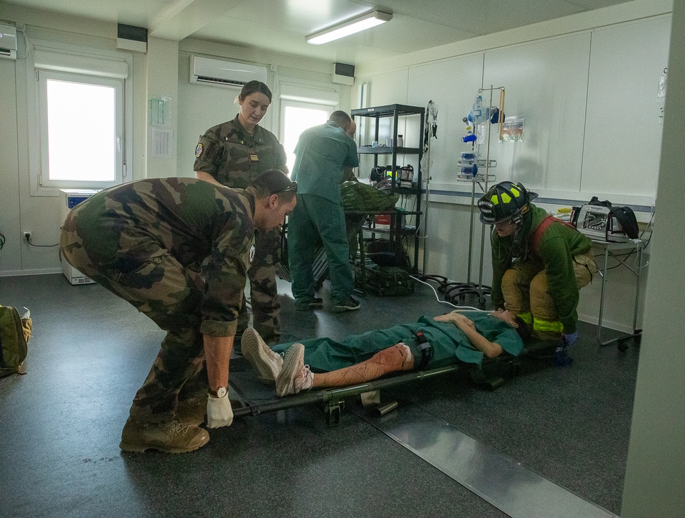 French-Led Medical Training Brings U.S. and French Forces Together at MKAB