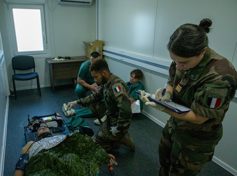 French-Led Medical Training Brings U.S. and French Forces Together at MKAB