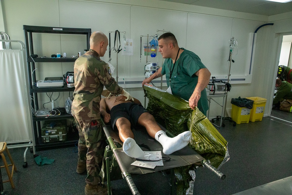 French-Led Medical Training Brings U.S. and French Forces Together at MKAB