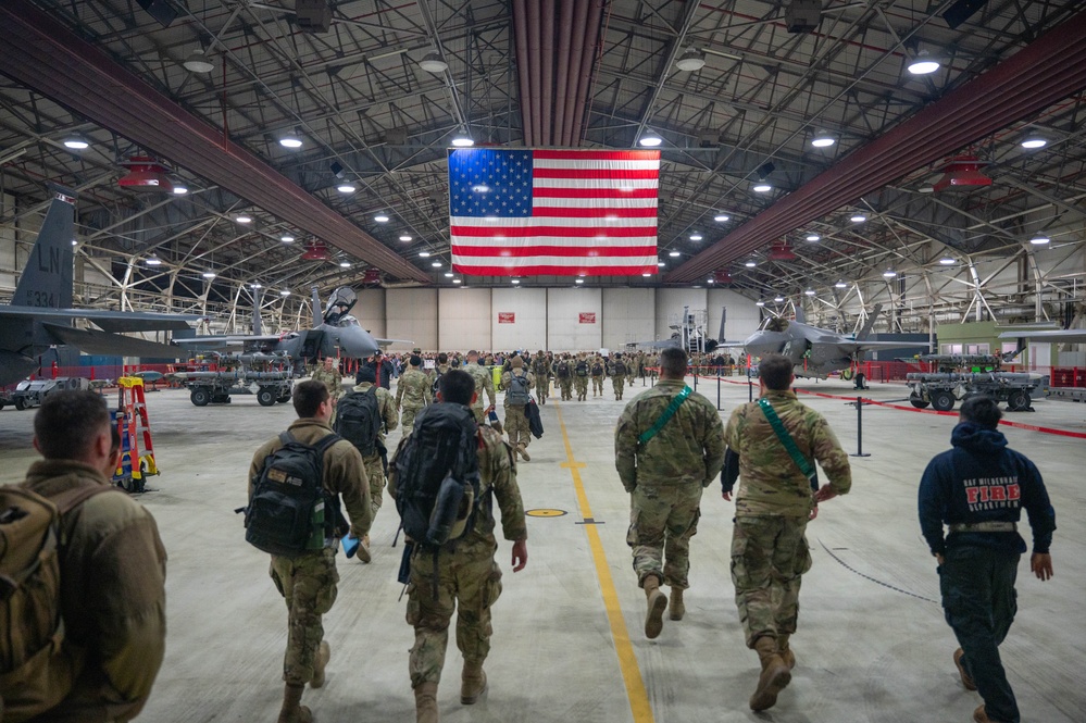 Liberty Wing Airmen return from deployment