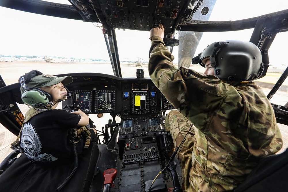 St. Jude and 25th Infantry Division make Odin's Dream Come True.