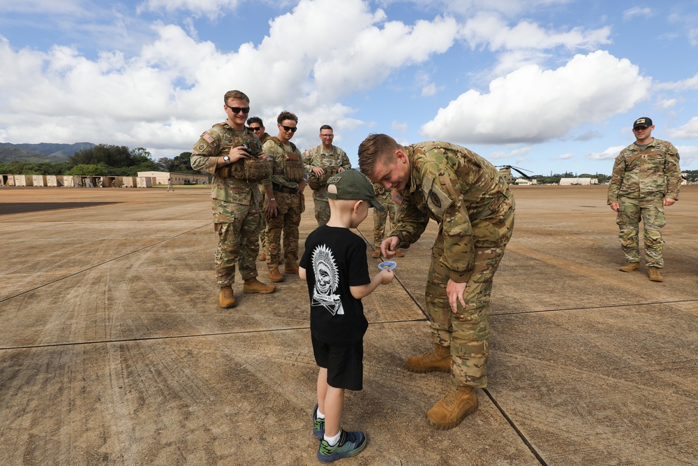 St. Jude and 25th Infantry Division make Odin's Dream Come True.