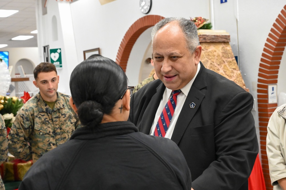 Secretary of the Navy Carlos Del Toro visits NAVSTA Rota